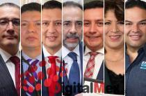 Alejandro Gómez, Germán García, Diego Moreno, Fernando Flores, Miguel Ángel Ramírez, Delfina Gómez, Enrique Vargas
