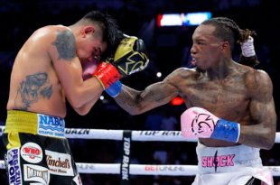 : O’Shaquie Foster derrotó por decisión unánime a Emanuel “Vaquero” Navarrete y unificó los títulos WBC, WBO e IBF del peso superpluma.