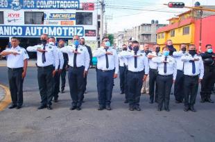 Los policías del municipio de Nezahualcóyotl fueron obligados a comprar con sus propios recursos, el uniforme