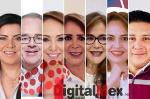 Leticia Zepeda, Jorge Inzunza, Cristina Ruiz, Caritina Saénz, Yeidckol Polevnsky, Ana Lilia Herrera, Alejandro García.