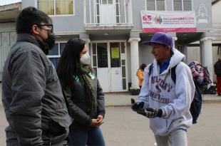 Hoy la caravana retomó su camino con dirección a la Ciudad de México