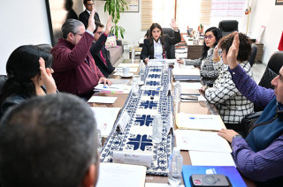 Jurado Calificador durante la tercera y última sesión de la Presea Estado de México 2025.