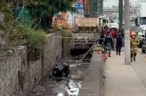 El hallazgo movilizó a policías, bomberos y personal de investigación.