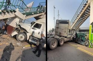 Los hechos se registraron en las inmediaciones de Perinorte, luego de que el conductor del vehículo pesado perdiera el control.