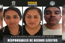 Los responsables fueron ingresados al Centro Penitenciario y de Reinserción Social de Texcoco. 