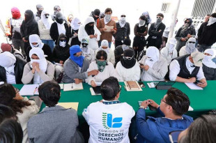 En esta cuarta mesa de diálogo se contó con la presencia de personas observadoras de la Comisión de Derechos Humanos del Estado de México (CODHEM).
