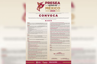 Convocatoria Presea Edoméx 2025.