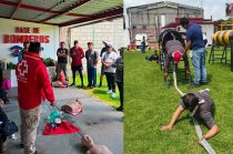 Personal de la Dirección de Seguridad y Protección Universitaria de la UAEMéx participó en una capacitación especializada para fortalecer sus capacidades de respuesta ante emergencias, rescate, primeros auxilios y control de incendios.