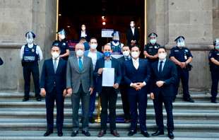 “Pedimos a la Suprema Corte de Justicia de la Nación analice con tiempo y calma el acto jurídico reclamado&quot;, dijo Marko Cortés