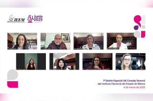 El IEEM recibe los listados de postulaciones y solicita a la Legislatura del Estado subsanar omisiones, garantizando la paridad de género en los cargos