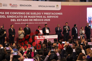 Firma del convenio salarial 2025 entre Gobierno y SMSEM