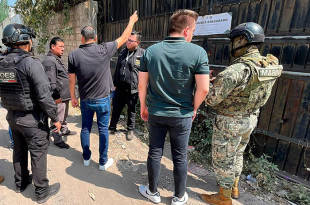 La intervención, realizada sobre Avenida Acero, incluyó a la Unidad Especial para la Investigación de los Delitos de Despojo y contra la Seguridad de la Propiedad y la Posesión de Inmuebles.