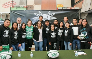 Presentan al equipo de Rugby 7&#039; Toluca Axolot