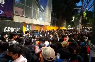 Exigen justicia por un ataque porril contra estudiantes del CCH Azcapotzalco, en el 2018.