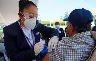 Se realizó sin contratiempos la aplicación de las vacunas, bajo la supervisión de médicos y enfermeras 