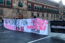 Los manifestantes se deslindaron de cualquier relación con el líder de la sección sindical del SUTEyM.