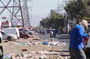 La basura se encontraba a lo largo de 4.5 kilómetros, entre el Bordo de Xochiaca y la novena Torre.