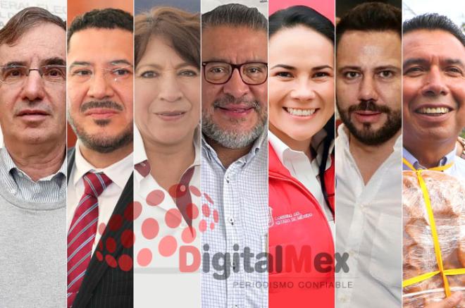 José Woldenberg, Martí Batres, Delfina Gómez, Horacio Duarte, Alejandra del Moral, Anuar Azar, Arturo Piña.