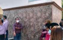 Anthony Domínguez Vargas, entregó este sábado a la población su bulevard, arco y letrero de identidad