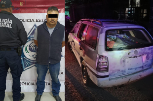 Octavio “N”, de 44 años, detenido tras robar joyería dentro de un vehículo y intentar atropellar al dueño en San Mateo Atenco.