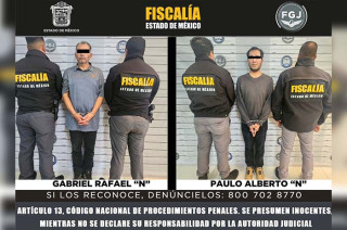 Prisión preventiva justificada a Paulo Alberto “N” y Gabriel Rafael “N”, señalados por su probable participación en la desaparición de una adolescente.