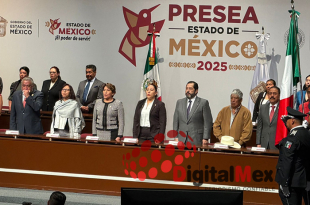 La gobernadora Delfina Gómez encabezó la entrega de la Presea EdoMéx 2025 y reconoció a 16 perfiles e instituciones por su aportación al desarrollo social, cultural y académico de la entidad.