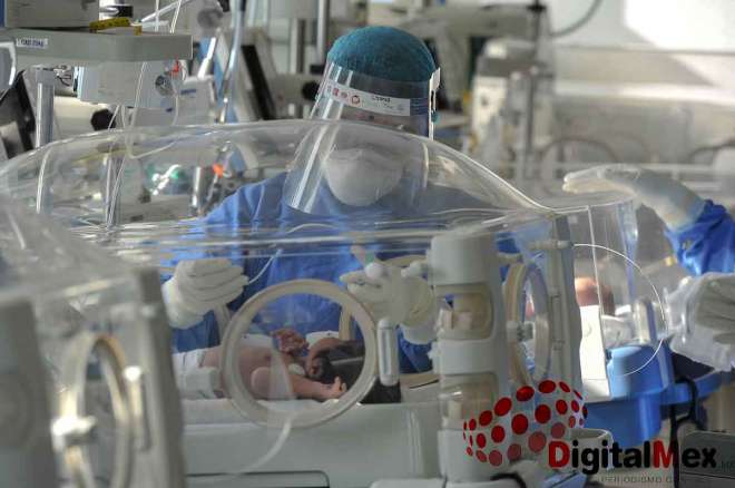 Nacen bebés positivos a #Covid-19 en el hospital 