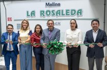 Ricardo Moreno encabezó la inauguración de la planta de producción de Molino La Rosaleda en Toluca.