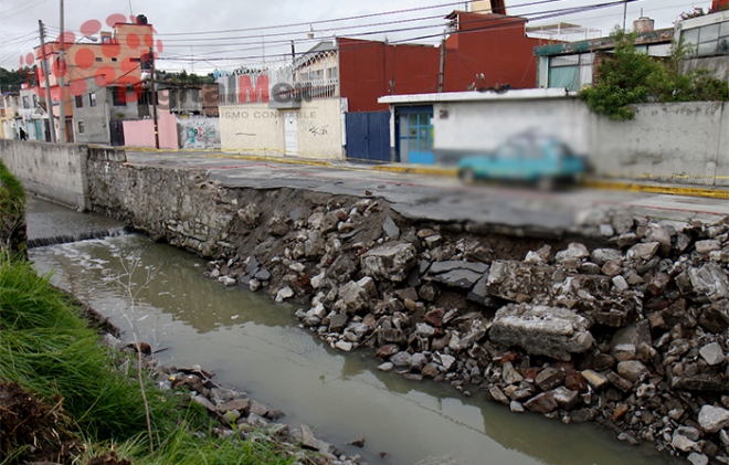 Notificarán a mil 500 familias y comerciantes que están en zona de riesgo en Toluca