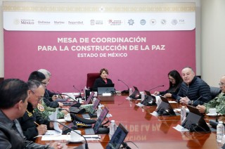 Gracias a la estrategia de seguridad de la gobernadora Delfina Gómez Álvarez se perfila el año 2024, como el más seguro en el último lustro.