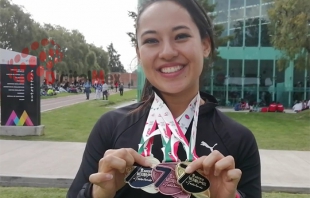 Ana Zulema gana tres medallas en #Toluca