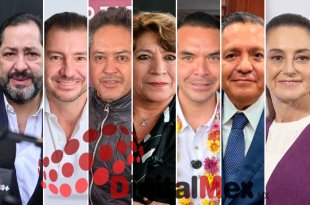 Francisco Vázquez, Elías Rescala, Omar Sánchez, Delfina Gómez, Kalid Mohamed, Ricardo Moreno, Claudia Sheinbaum