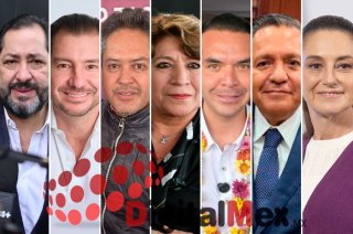 Francisco Vázquez, Elías Rescala, Omar Sánchez, Delfina Gómez, Kalid Mohamed, Ricardo Moreno, Claudia Sheinbaum
