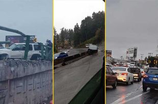 #Video: Lluvia provoca múltiples accidentes en el Valle de Toluca