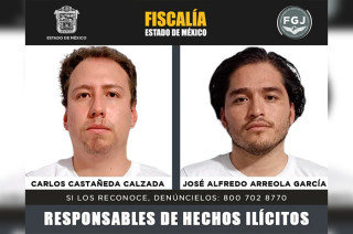 Carlos Castañeda y José Alfredo Arreola fueron condenados a 20 años por robar un taxi con violencia en Zinacantepec.