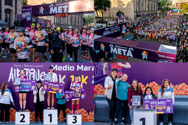 Video: Más de 3 mil personas participaron en el Medio Maratón Alfeñique 2025 en Toluca