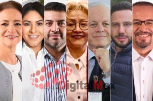 Angélica Moya, Karla Fiesco, Cristian Campuzano, Martha Guerrero, Eric Sevilla, Anuar Azar, Omar Ortega