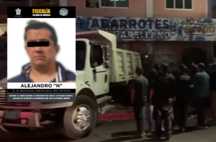 Detenido por elementos de seguridad, Alejandro “N” fue puesto a disposición del Ministerio Público y posteriormente ingresado al penal de Lerma