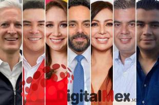 Alfredo del Mazo, Alejandro Moreno, Ana Muñiz Neyra, Max Alexander Rábago, Patricia Durán, Edgar Hernández Márquez, Samuel Gutiérrez Macías