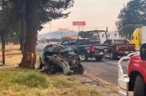 El accidente se registró a la altura de la empresa Kenworth