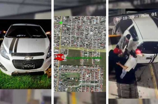 #Video #Alerta: Aseguran auto usado en robo con violencia en gasolinera de #Toluca