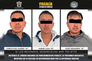 Un Juez vinculó a proceso a José Eduardo “N”, Christian Aarón “N” y Jorge Luis “N” y ordenó que permanezcan en prisión preventiva mientras continúa la investigación.