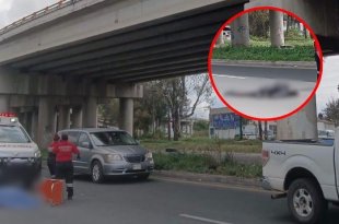 El elemento de la Policía Municipal de Tecámac falleció tras caer de un puente vehicular mientras circulaba en motocicleta por la carretera Lechería-Texcoco.