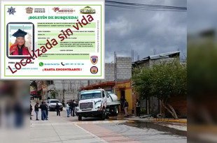 Itzel Díaz González, joven hallada sin vida en  Tepetlixpa.