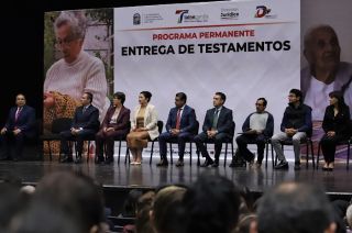 Entregan testamentos en Tlalnepantla