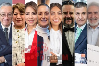 Bernardo Barranco, Delfina Gómez, Ivonne Ruiz, Claudia Sheinbaum, Paulina Arriaga, Gerardo Urbán, Juan Maccise, Víctor Quiroz