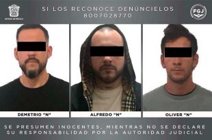 Las detenciones se llevaron a cabo en San Mateo Atenco y Metepec.