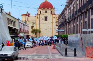 Los inconformes indicaron que el legislador solo representa corrupción para el partido.