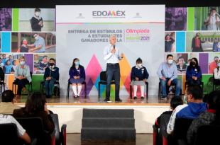En Ecatepec, el ejecutivo estatal aseguró que estos jóvenes ganadores son un orgullo para el Estado de México.