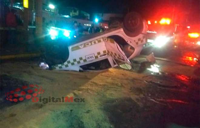 En el lugar una mujer también resultó herida